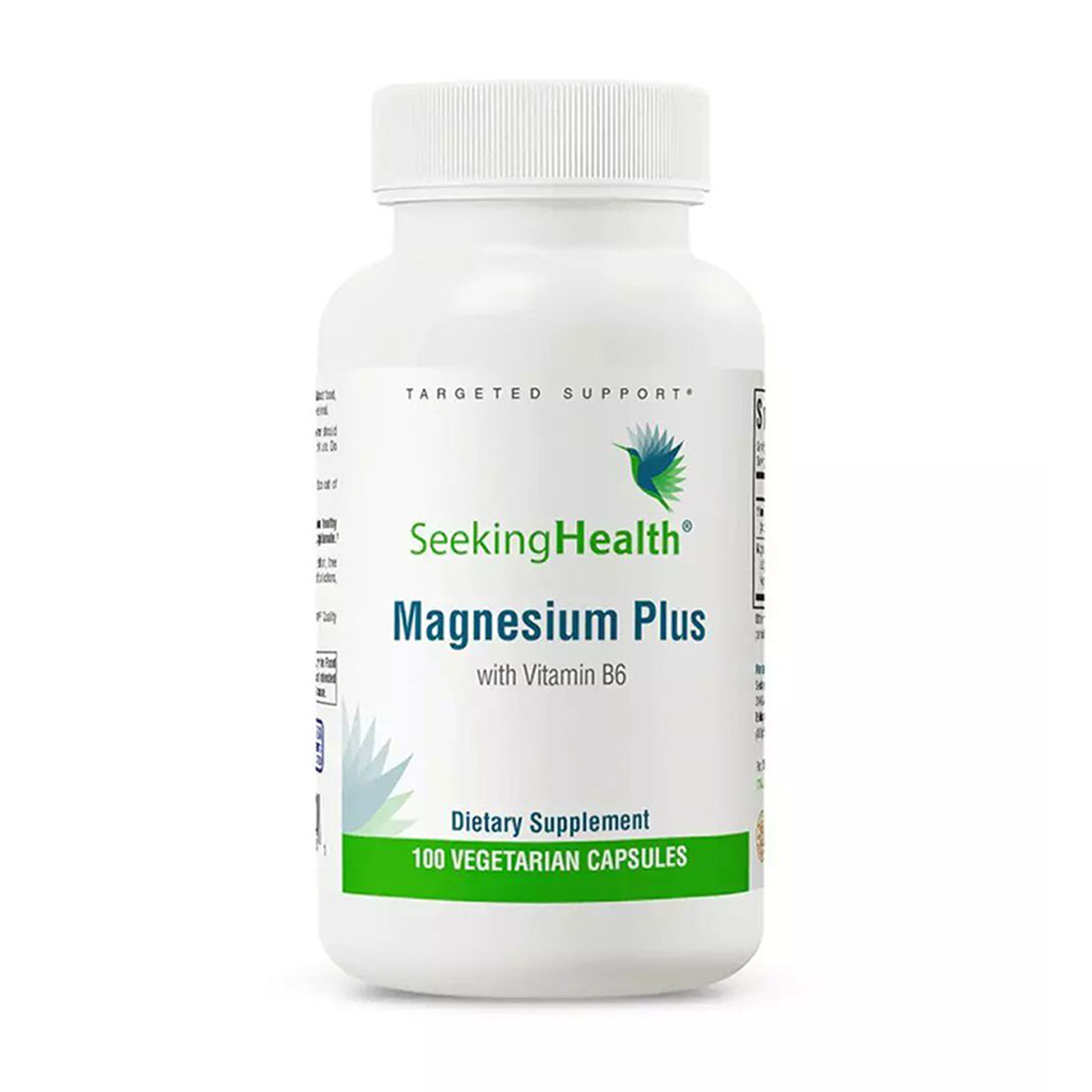 Магній плюс з вітаміном B6 Seeking Health Magnesium Plus with Vitamin B6, 100 вегетаріанських капсул